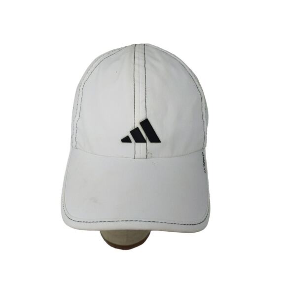 Adidas Climacool Hat White OSFA Embroidered Logo Polyester Blend - Picture 1 of 10